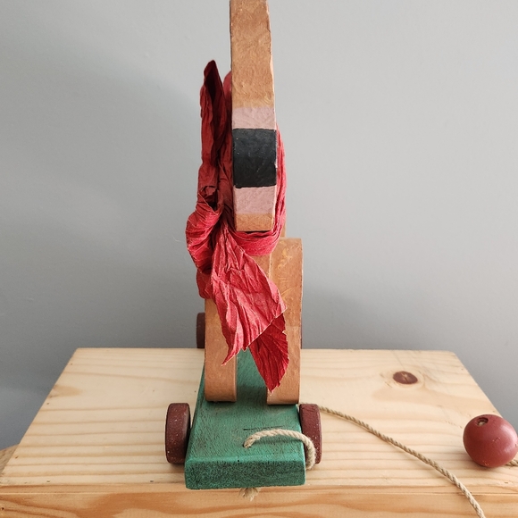 Vintage Teddy Bear Pull Along - Picture 6 of 15